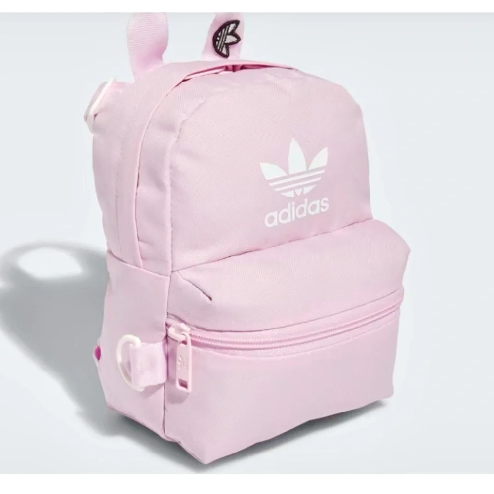 Adidas New Trefoil Logo Mini Backpack 2.0 Originals Orchid Pink Purple - Picture 9 of 10